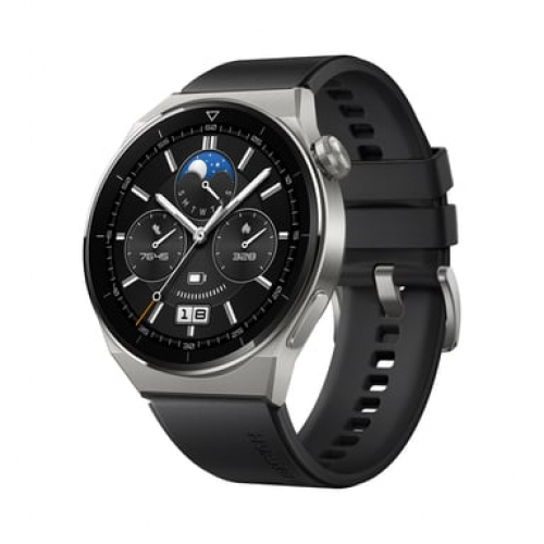 Huawei - Huawei WATCH GT 3 Pro 3,63 cm (1.43") AMOLED 46 mm Digital 466 x 466 Pixeles Pantalla táctil 4G Titanio GPS (satélite) - Nuevo