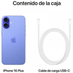 Apple - iPhone 16 Plus (5G) 512 Gb, Azul Ultramar - Nuevo