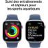 Apple - Apple Watch Series 10 OLED 46 mm Digital 416 x 496 Pixeles Pantalla táctil Plata Wifi GPS (satélite) - Nuevo