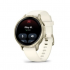 Garmin - Venu 4 - Reloj inteligente de 41 mm con GPS integrado en acero y silicona - Beige y dorado - Nuevo
