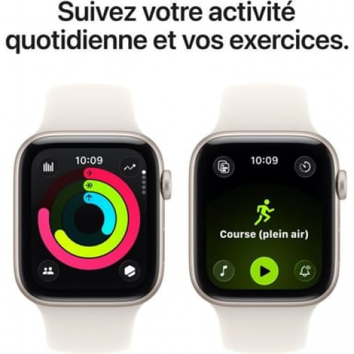 Apple - Apple Watch SE (3nd generation) OLED 44 mm Digital 368 x 448 Pixeles Pantalla táctil 5G Beige Wifi GPS (satélite) - Nuevo