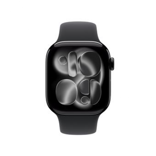 Apple - Apple Watch Series 11 OLED 42 mm Digital 374 x 446 Pixeles Pantalla táctil 5G Negro Wifi GPS (satélite) - Nuevo