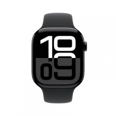 Apple - Apple Watch Series 10 OLED 46 mm Digital 416 x 496 Pixeles Pantalla táctil 4G Negro Wifi GPS (satélite) - Nuevo