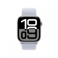 Apple - Apple Watch Series 10 OLED 42 mm Digital 374 x 446 Pixeles Pantalla táctil Plata Wifi GPS (satélite) - Nuevo