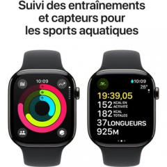 Apple - Apple Watch Series 10 OLED 46 mm Digital 416 x 496 Pixeles Pantalla táctil 4G Gris Wifi GPS (satélite) - Nuevo