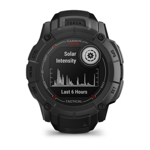 Garmin - Garmin Instinct 2X Solar Tactical Edition 2,79 cm (1.1") MIP 50 mm Digital 176 x 176 Pixeles Pantalla táctil Negro GPS (satélite) - Nuevo