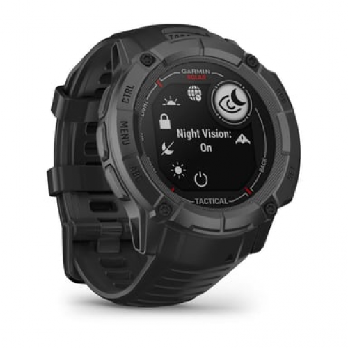 Garmin - Garmin Instinct 2X Solar Tactical Edition 2,79 cm (1.1") MIP 50 mm Digital 176 x 176 Pixeles Pantalla táctil Negro GPS (satélite) - Nuevo