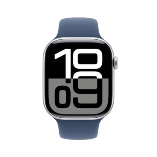 Apple - Apple Watch Series 10 OLED 46 mm Digital 416 x 496 Pixeles Pantalla táctil 4G Plata Wifi GPS (satélite) - Nuevo