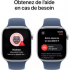 Apple - Apple Watch Series 10 OLED 46 mm Digital 416 x 496 Pixeles Pantalla táctil 4G Plata Wifi GPS (satélite) - Nuevo