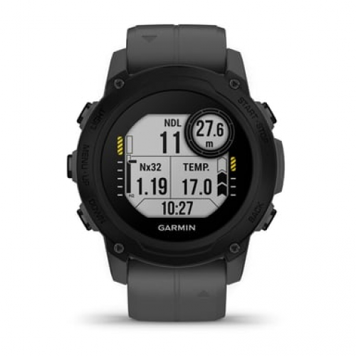 Garmin - Garmin Descent G1 MIP 45 mm Digital 176 x 176 Pixeles Gris GPS (satélite) - Nuevo