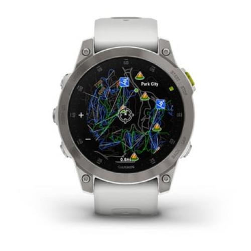 Garmin - Garmin epix Gen 2 3,3 cm (1.3") AMOLED 45 mm Digital 416 x 416 Pixeles Pantalla táctil Blanco Wifi GPS (satélite) - Nuevo