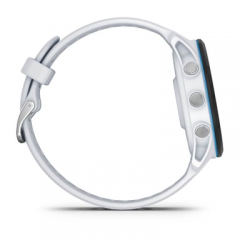 Garmin - Garmin Forerunner 255 Music 3,3 cm (1.3") MIP 46 mm Digital 260 x 260 Pixeles Pantalla táctil Blanco Wifi GPS (satélite) - Nuevo