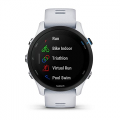 Garmin - Garmin Forerunner 255 Music 3,3 cm (1.3") MIP 46 mm Digital 260 x 260 Pixeles Pantalla táctil Blanco Wifi GPS (satélite) - Nuevo