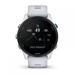Garmin - Garmin Forerunner 255 Music 3,3 cm (1.3") MIP 46 mm Digital 260 x 260 Pixeles Pantalla táctil Blanco Wifi GPS (satélite) - Nuevo