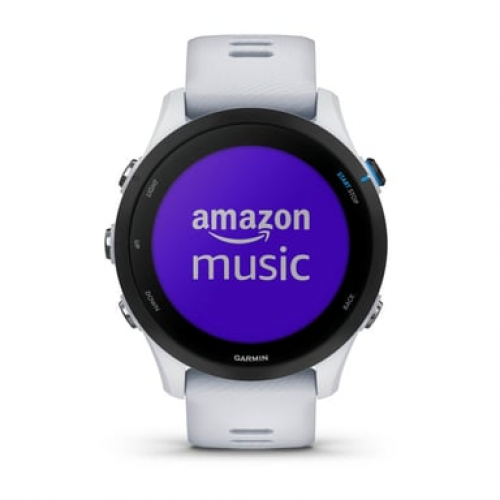 Garmin - Garmin Forerunner 255 Music 3,3 cm (1.3") MIP 46 mm Digital 260 x 260 Pixeles Pantalla táctil Blanco Wifi GPS (satélite) - Nuevo