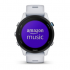 Garmin - Garmin Forerunner 255 Music 3,3 cm (1.3") MIP 46 mm Digital 260 x 260 Pixeles Pantalla táctil Blanco Wifi GPS (satélite) - Nuevo