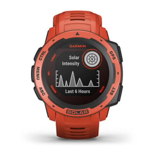 Garmin - Instinct Solar Mip Red Gps (Satélite) - Nuevo