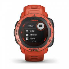Garmin - Instinct Solar Mip Red Gps (Satélite) - Nuevo