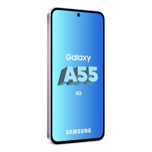 Samsung - Galaxy A55 (5G) 128 GB, Lila - Nuevo