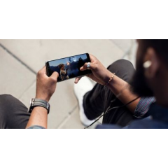 Samsung - Galaxy A8 (2018) 32 GB, Negro, desbloqueado - Nuevo