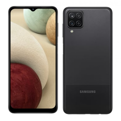 Samsung - Galaxy A12 64 GB, Negro, desbloqueado - Nuevo