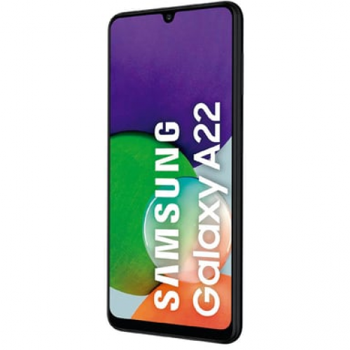 Samsung - Galaxy A22 64 GB, Negro, desbloqueado - Nuevo