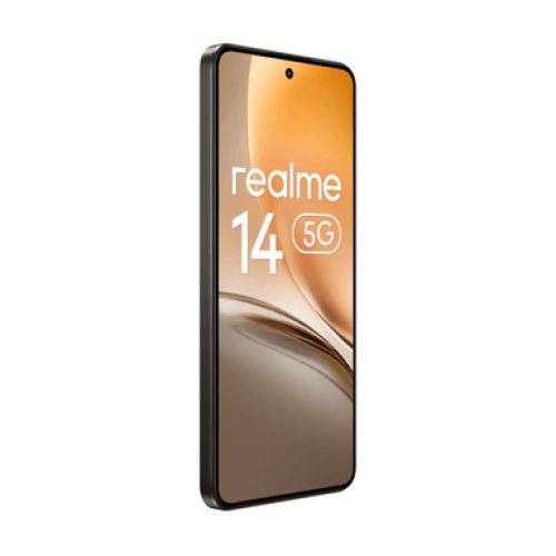 Realme - realme 14 16,9 cm (6.67") SIM doble Android 15 5G 12 GB 256 GB 5860 mAh Negro - Nuevo