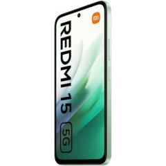 Xiaomi - Smartphone Xiaomi Redmi 15 5G Verde 4 GB 128 GB Batería 7000 mAh, Pantalla FHD+ 6,9 pulgadas, Cámara IA 50 Mpx - Nuevo