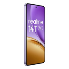 Realme - realme 14T 16,9 cm (6.67") Android 15 5G 8 GB 256 GB 6000 mAh Púrpura - Nuevo