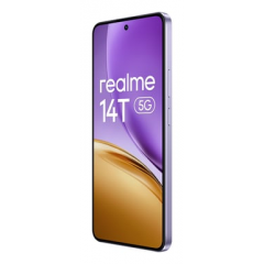 Realme - realme 14T 16,9 cm (6.67") Android 15 5G 8 GB 256 GB 6000 mAh Púrpura - Nuevo