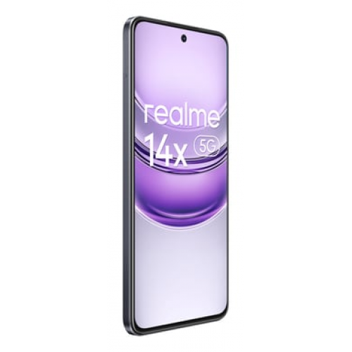 Realme - realme 14x 5G 16,9 cm (6.67") SIM doble Android 14 USB Tipo C 8 GB 256 GB 5860 mAh Negro - Nuevo